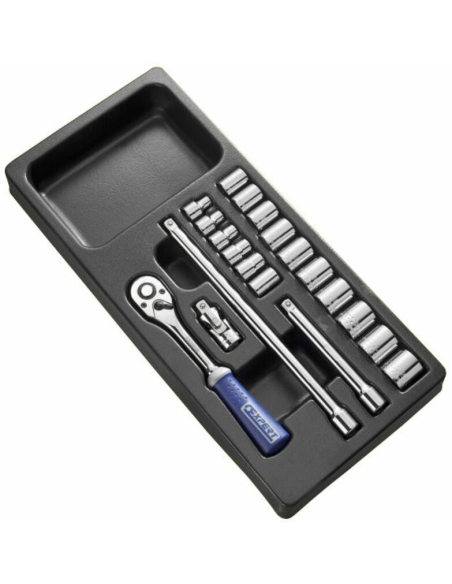 Module d'outils EXPERT Douilles et cliquet 3/8