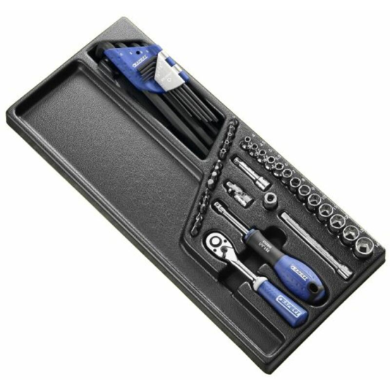 Module d'outils EXPERT Douilles et cliquets 1/4