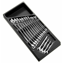 Module d'outils EXPERT 16 clés plates 6 à 24mm