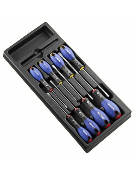 Module d'outils EXPERT 8 tournevis plats/cruciformes