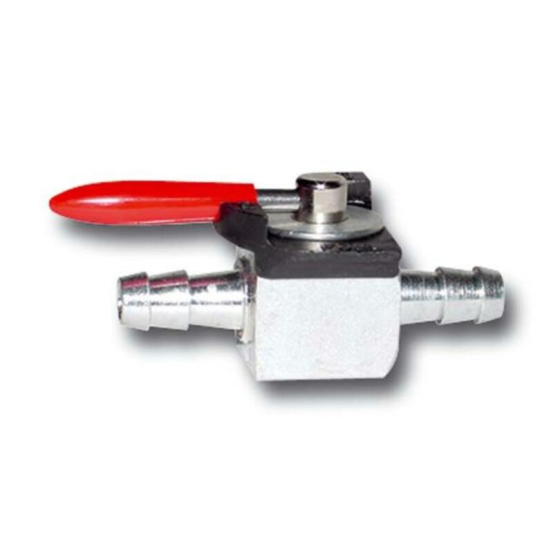 Robinet d'essence MOTION PRO adaptable durite de 6mm