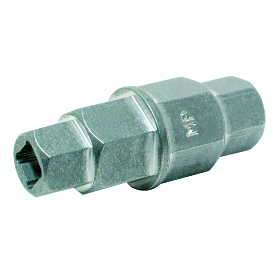 Multi-douille male 3/8 17-19-22 et 24 mm aluminium
