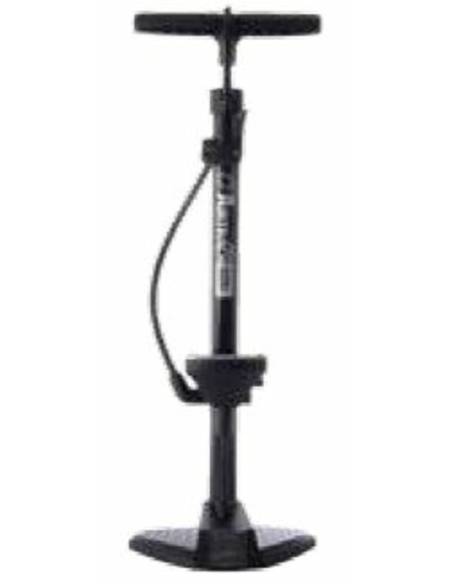 pompe à air manuelle OXFORD Airtrack pneu moto acier manomètre