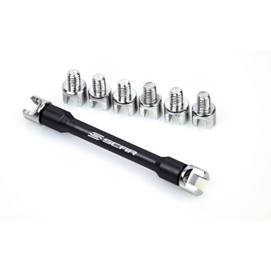 Clé a rayons SCAR avec embouts de 5,4mm à 6,8mm