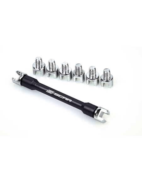 Clé a rayons SCAR avec embouts de 5,4mm à 6,8mm