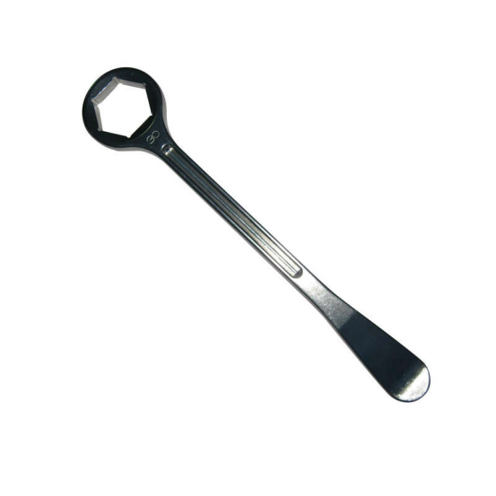 Démonte pneu moto avec clé héxagonale 30mm longueur 250mm