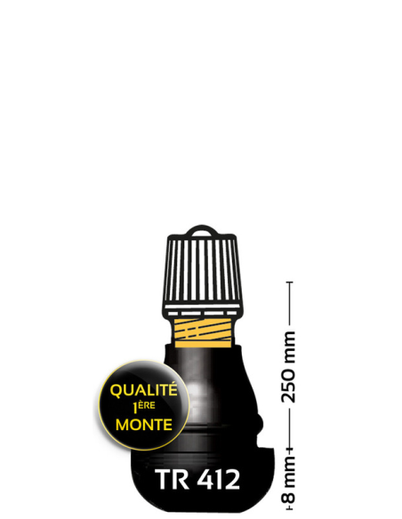 Valve tubeless TR412 (à l'unité)