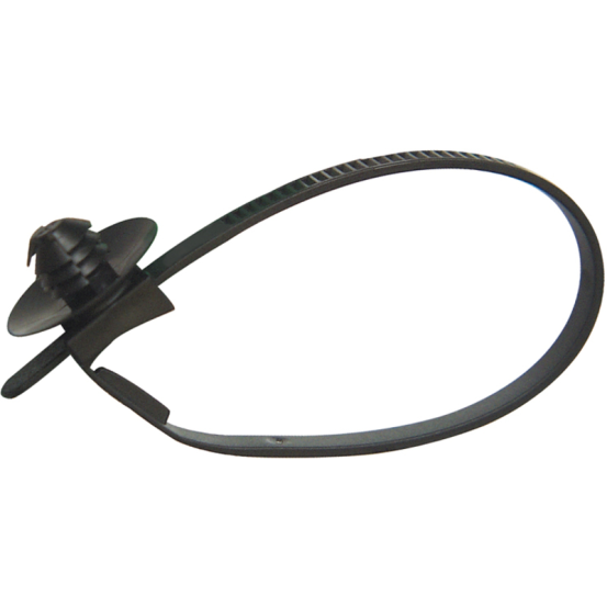 20 colliers nylon à clipser 145mm x 5mm