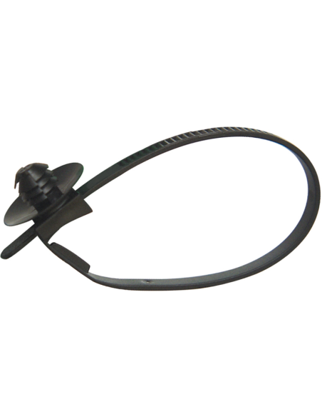 20 colliers nylon à clipser 145mm x 5mm