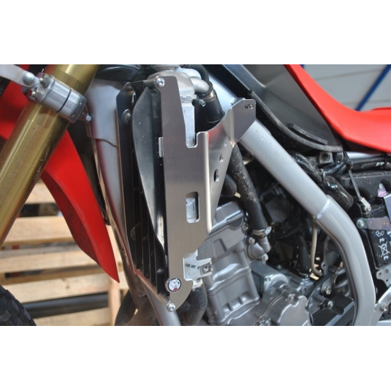 Protections de radiateurs AXP Honda CRF250L 2013-2022 Rouge