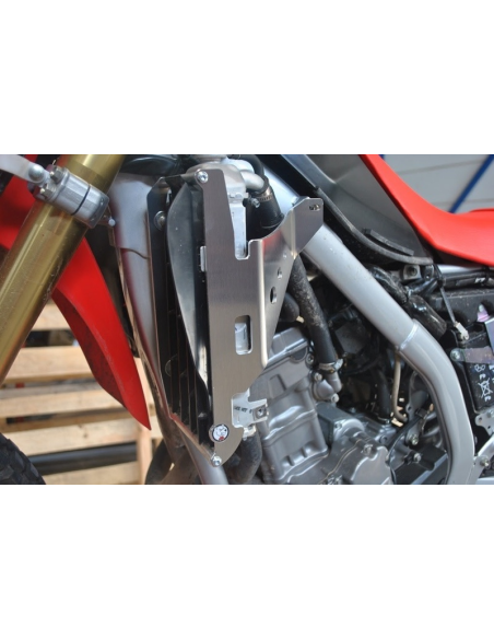 Protections de radiateurs AXP Honda CRF250L 2013-2022 Rouge