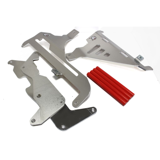 Protections de radiateurs AXP Honda 450 CRF-L 2019-2022 Rouge