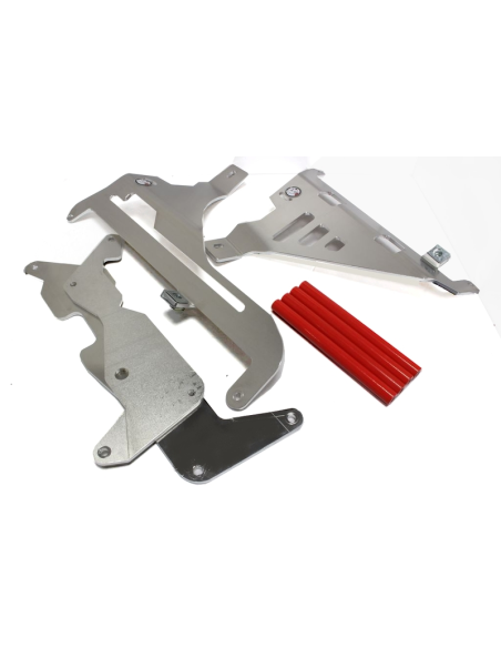 Protections de radiateurs AXP Honda 450 CRF-L 2019-2022 Rouge