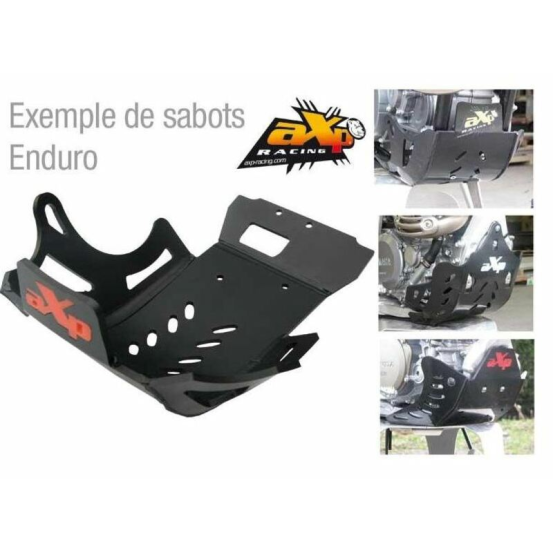 Sabot Enduro AXP Husqvarna TE 250/300 2014-2016 Noir