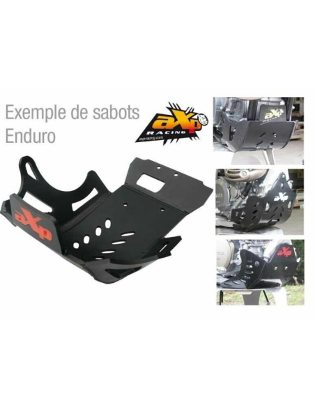 Sabot Enduro AXP Husqvarna TE 250/300 2014-2016 Noir