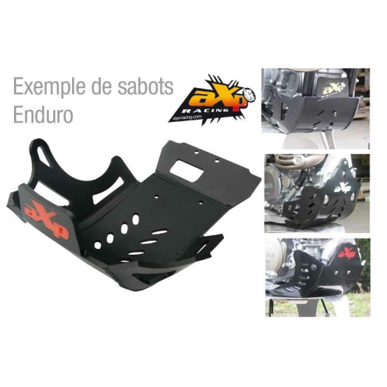 Sabot Enduro AXP Yamaha 250 WRF 2007-2010 Noir