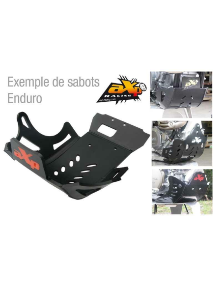 Sabot Enduro AXP Yamaha 250 WRF 2007-2010 Noir