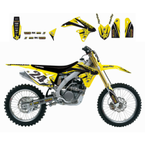 Kit déco Blackbird ROCKSTAR ENERGY SUZUKI RM125/250 01-08