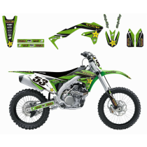 Kit déco Blackbird ROCKSTAR ENERGY Kawasaki KX450F 12-15