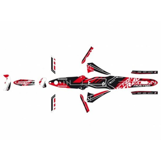 Kit déco BLACKBIRD TRACTION GAS GAS TXT PRO 125/200/250 11-15
