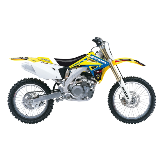 Kit déco + housse de selle BLACKBIRD Dream Graphic 4 Suzuki 450 RMZ 2005-2007