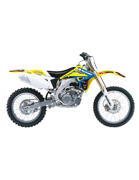 Kit déco + housse de selle BLACKBIRD Dream Graphic 4 Suzuki 450 RMZ 2005-2007