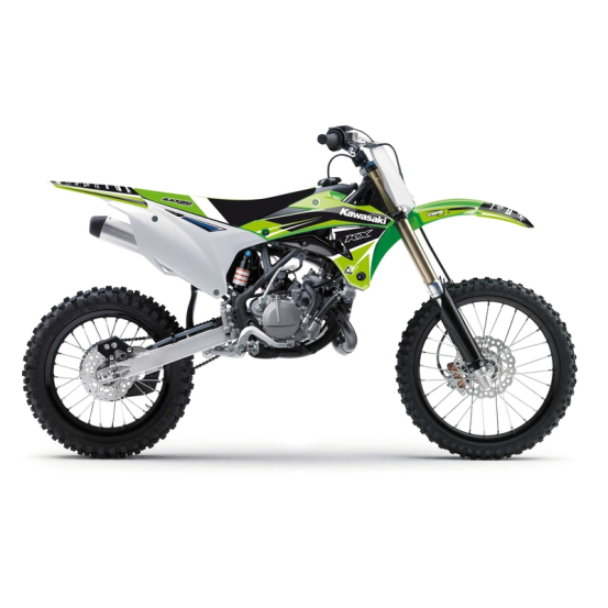 Kit déco + housse de selle BLACKBIRD Dream Graphic 4 Kawasaki 85 KX 2014-2019