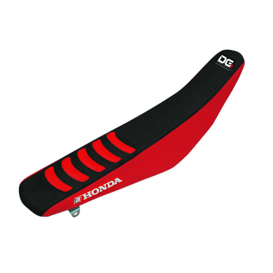 Housse de selle Blackbird Double grip 3 HONDA CRF450R/RX 17 NOIR/ROUGE