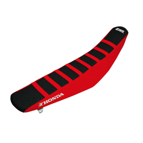 Housse de selle Blackbird HONDA CRF450R/RX 17 ZEBRA NOIR/ROUGE
