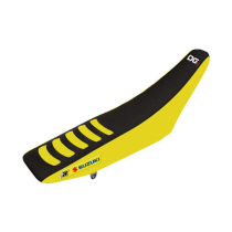 Housse de selle Blackbird Double grip 3 SUZUKI RM-Z 450 08-17 JAUNE/NOIR