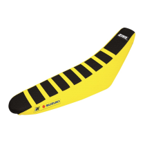 Housse de selle BLACKBIRD Zebra Jaune/Noir Suzuki 250 RMZ 2019 450 RMZ 2018-2019