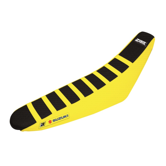 Housse de selle BLACKBIRD Zebra Jaune/Noir Suzuki 250 RMZ 2019 450 RMZ 2018-2019