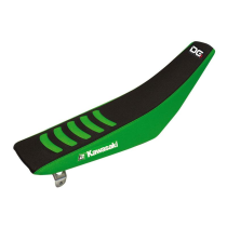Housse de selle Blackbird Double grip 3 KAWASAKI KX250F 13-16 KX450F 12-17 VERT/NOIR