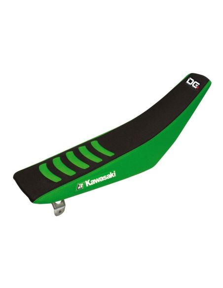Housse de selle Blackbird Double grip 3 KAWASAKI KX250F 13-16 KX450F 12-17 VERT/NOIR