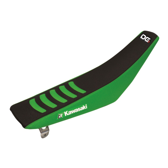Housse de selle BLACKBIRD Double Grip 3 Kawasaki 450 KXF 2019-2026 / 250 KXF 2021-2026