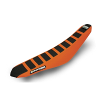 Housse de selle Blackbird KTM ZEBRA SX/SXF 2016-2017 NOIR ORANGE