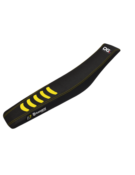 Housse de selle BLACKBIRD Double Grip 3 Husqvarna TC FC 2014-2015 TE-FE 2014-2016 Noir Jaune