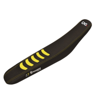 Housse de selle BLACKBIRD Double Grip 3 Jaune/Noir Husqvarna TC/FC 2019