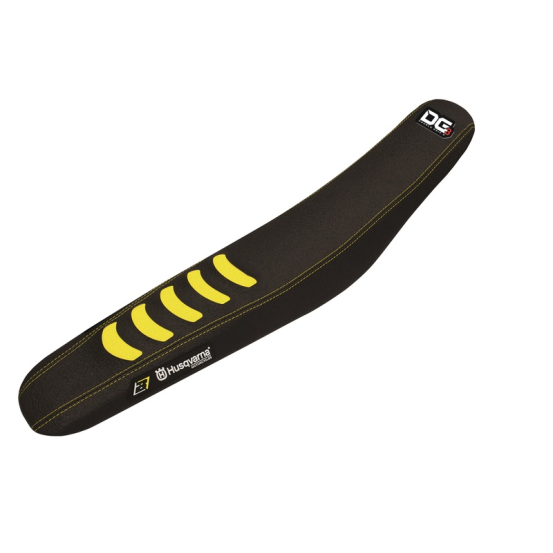 Housse de selle BLACKBIRD Double Grip 3 Jaune/Noir Husqvarna TC/FC 2019