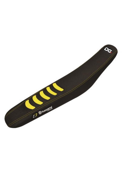 Housse de selle BLACKBIRD Double Grip 3 Jaune/Noir Husqvarna TC/FC 2019