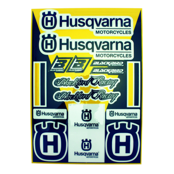 Kit stickers universels HUSQVARNA Blackbird