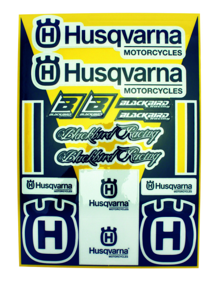Kit stickers universels HUSQVARNA Blackbird