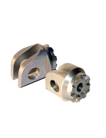 Supports Repose-pieds Réglables Passager MFW KAWASAKI 500cc