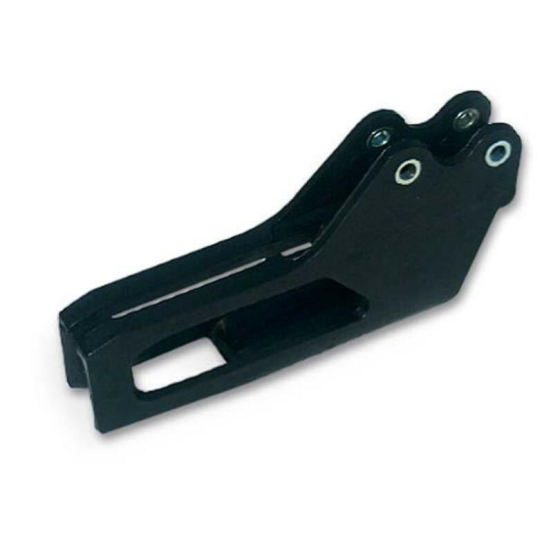 Patin de guide chaine - Noir - UFO Kawasaki 125 250 KX 2003-2008 / 250 KXF 2004-2005 / Suzuki 250 RMZ 2004-2006