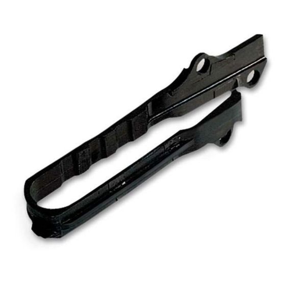 Patin de bras oscillant - Noir - UFO Suzuki 125/250 RM 2001-2008 250 RMZ 2007-2009 450 RMZ 2005-2006 et 2008-2009
