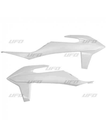 Ouies de radiateurs - Blanc - UFO KTM SX SX-F 2019-2022