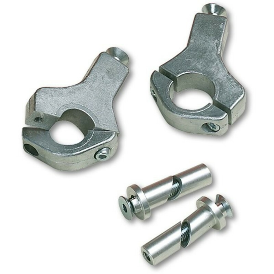 Kit de fixation proteges mains UFO Alu et jumpy Ø 22.2 mm