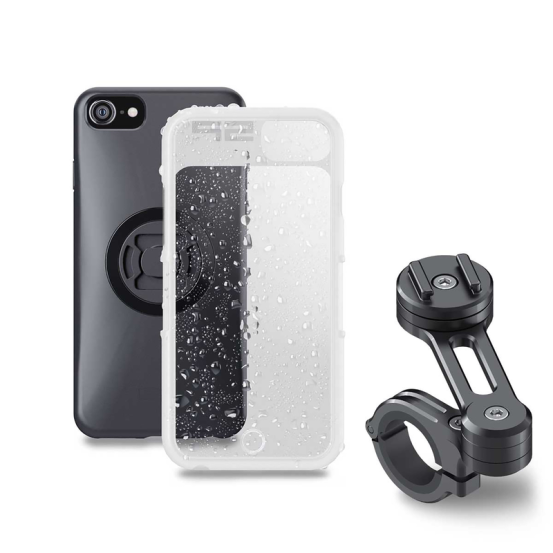 Pack complet support de téléphone SP-CONNECT moto - fixation sur guidon iPhone 8 - 7 - 6S - 6