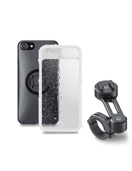 Pack complet support de téléphone SP-CONNECT moto - fixation sur guidon iPhone 8 - 7 - 6S - 6
