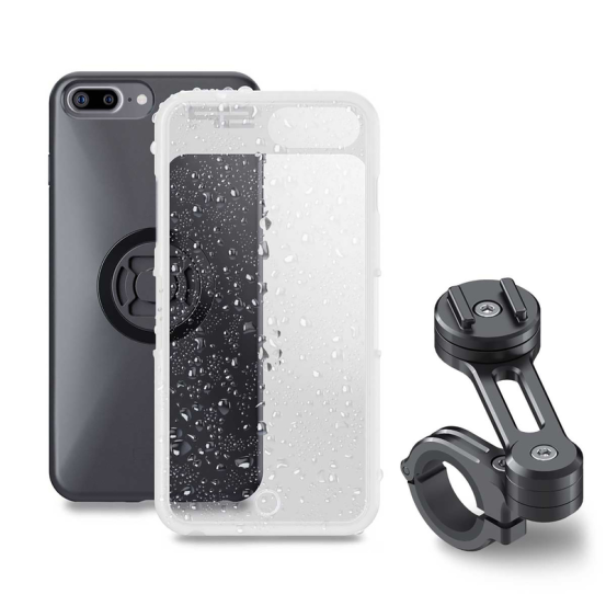 Pack complet support de téléphone SP-CONNECT moto - fixation sur guidon iPhone 8+ - 7+ - 6S+ - 6+